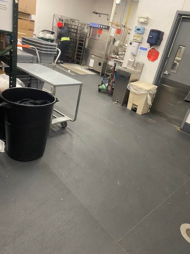 Bright and airy bedroom after cleaning