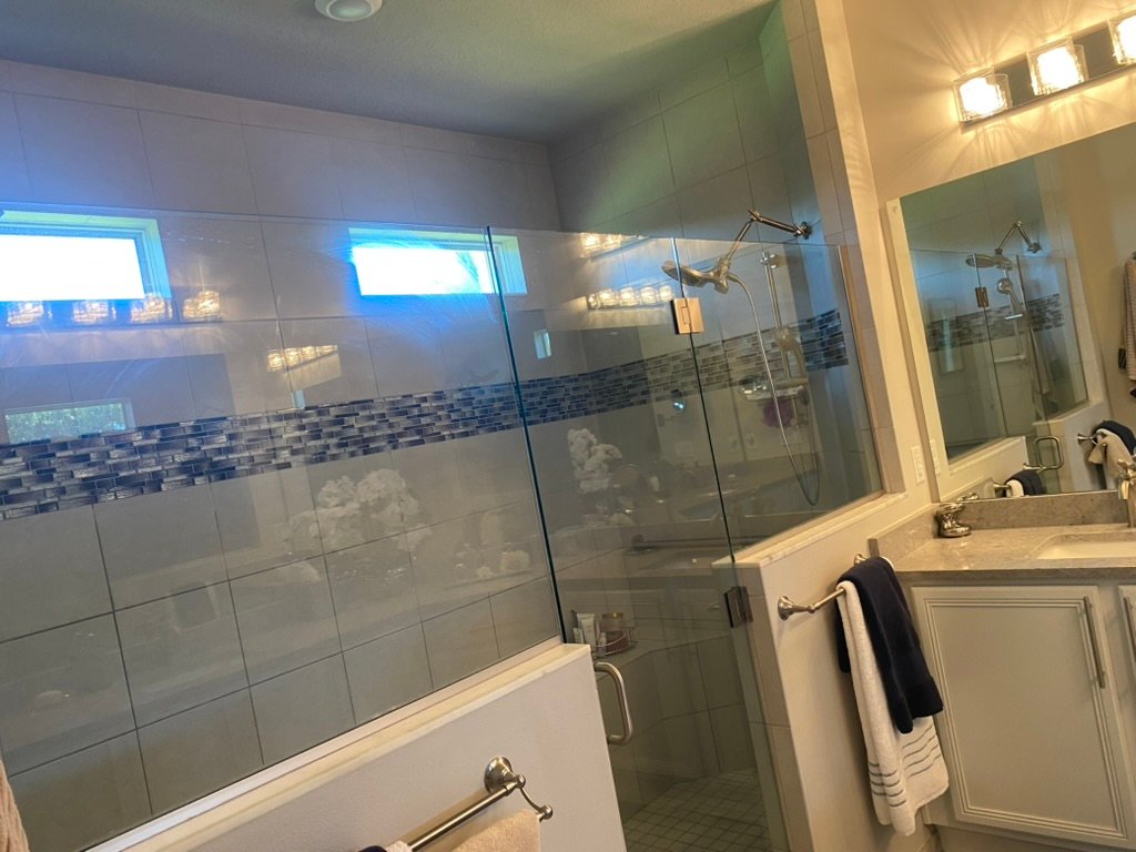 Bright and airy bedroom after cleaning