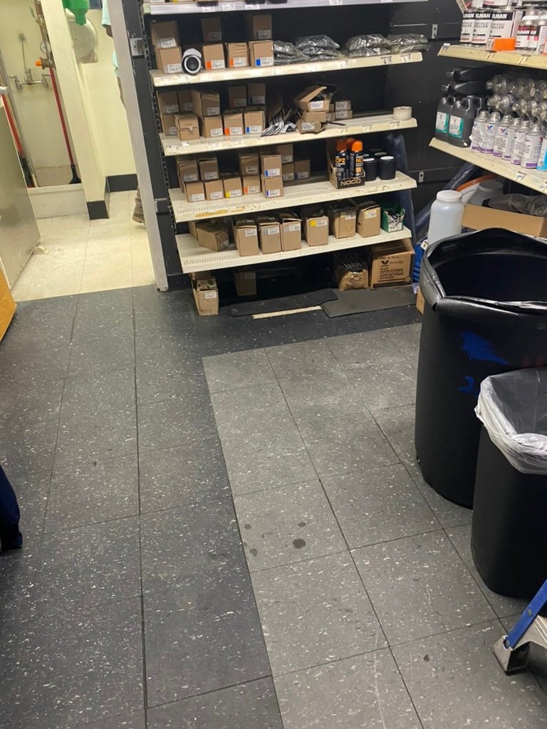 Bright and airy bedroom after cleaning